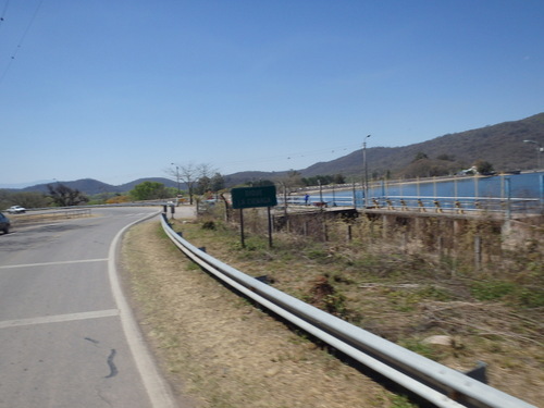 We arrived at Dique la Ciénga on Ruta 9.